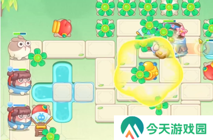 保卫萝卜4梁波波与祝秋秋第7关通关详解